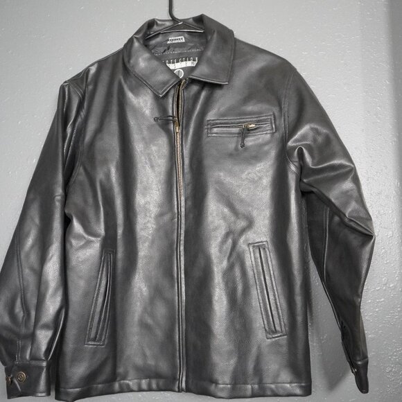 None Jackets & Blazers - Protection System Womens Black Polyester Zip Up Motorcycle Jacket Size 14/16